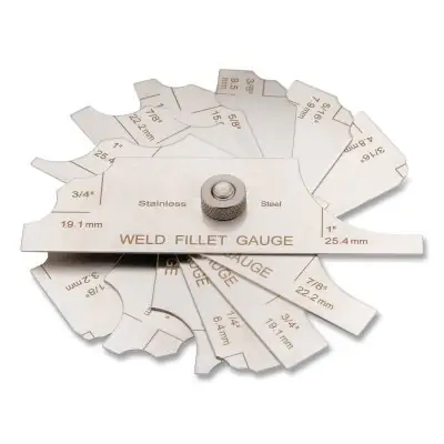 Harris Product Group 4301278 Welding Fillet Gauge Set Stainless Steel 1/8 in to 1 in Bargain