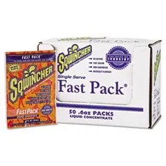 Time-Limited Sqwincher 159015304 Fast Pack Drink Mix Orange 0.6 fl oz Pack 200 Count