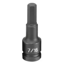 Today Only Grey Pneumatic 2914F Impact Driver 1/2 in Drive 7/16 in Size 2.95 in OAL Hex