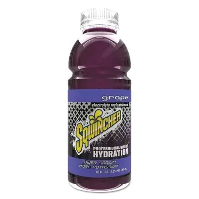 Sqwincher 159030532 Ready-To-Drink 20 oz (24 Pack) Grape Limited Offer
