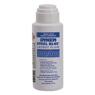 Dykem 80200 Layout Fluid Steel Blue 2 oz Buy Today