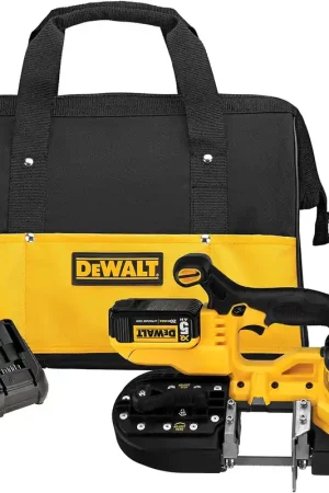 Buy Direct Dewalt DCS371P1 20V MAX Portable Band Saw Kit, Cordless