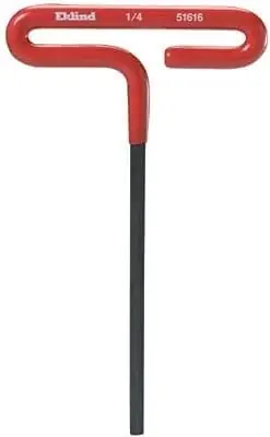 Eklind Tool 51608 6 Inch Cushion Grip T-Handle Hex Key 1/8 Inch Luxury
