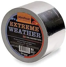 Markdown Nashua 1275525 230X Util.Ext. Weather Foil Tape 72 mm x 46 m
