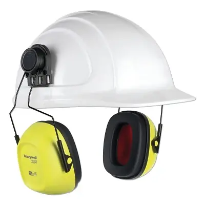 Honeywell 1035127-VS VeriShield 100 Series Passive Earmuffs 27 dB Hi-Viz Yellow Hard Hat VS130HHV Exclusive Offer