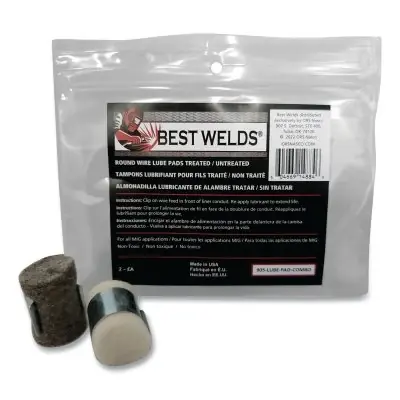 Reduced Price Best Welds RW-7062 Lube Pad Plain Treated Combo 2 EA/PK