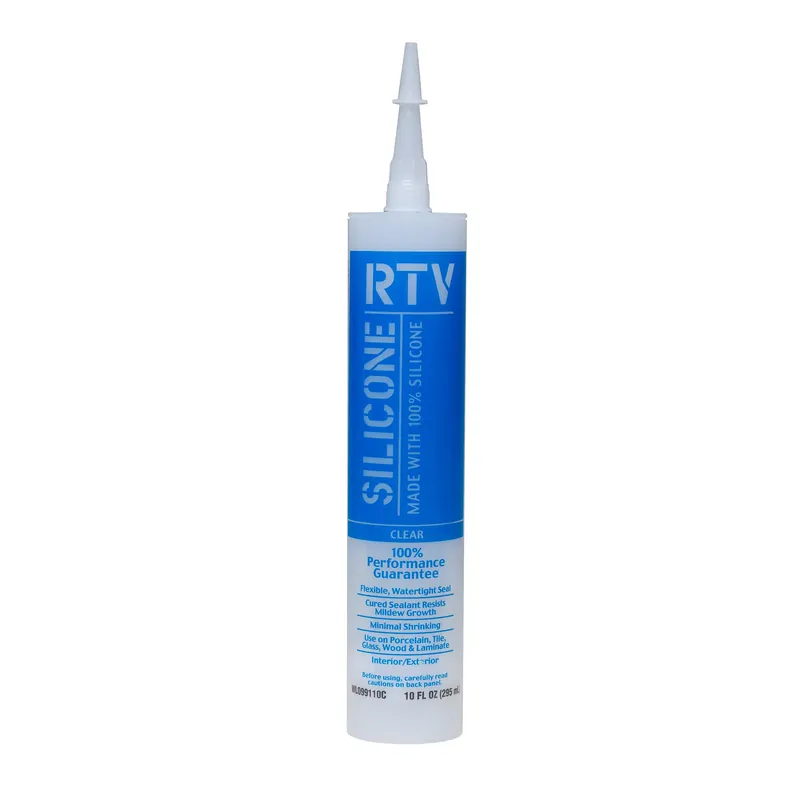 Fresh Stock White Lightning WL099110C Contractor RTV Silicone Sealant Clear 10 oz