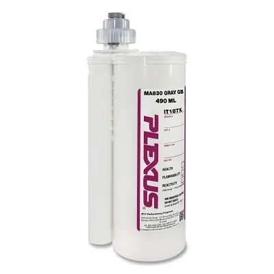Plexus IT187X Alternative Energy Structural Adhesives 490mL Bottle Gray Premium