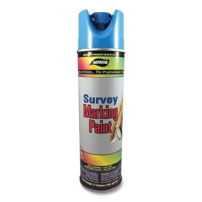 Aervoe 203 Survey Marking Paint 20 oz Aerosol Can Blue Best Choice
