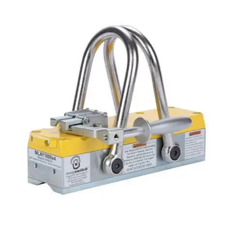 Limited Offer Magswitch 8100418 MLAY1000X4 Lifting Magnet 3640 lb Max Load Cap