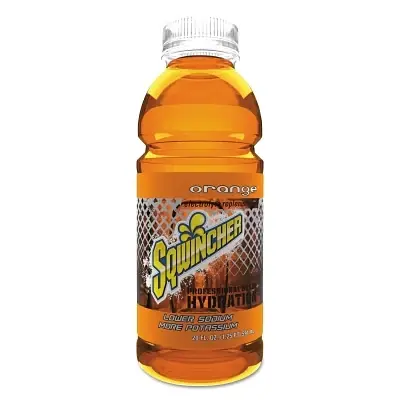 Bargain Sqwincher 159030534 Ready-To-Drink 20 oz Wide-Mouth Bottle Orange