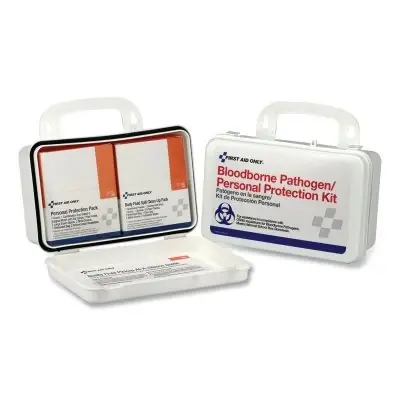 Latest First Aid Only 3060 Bloodborne Pathogens Kit Weatherproof Plastic Wall Mount