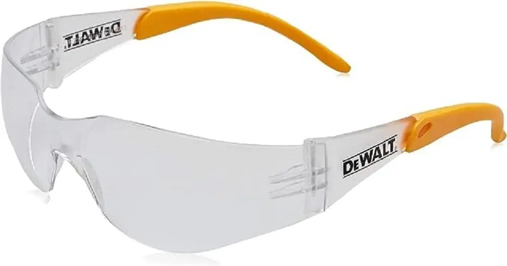 Budget DEWALT DPG54-1D Protector Clear High Performance Lightweight Protective Safety Glasses with Wraparound Frame