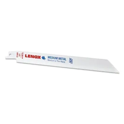 Lenox 20578818R Reciprocating Saw Blade, 8 in Length, 3/4 in Width, 18 TPI, Bi-Metal In Demand