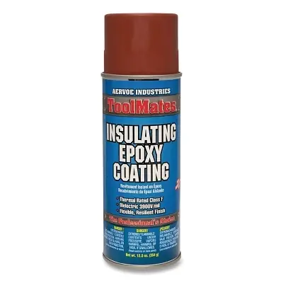 Aervoe 401 Insulating Epoxy Aerosol Can 12.5 oz Red Budget