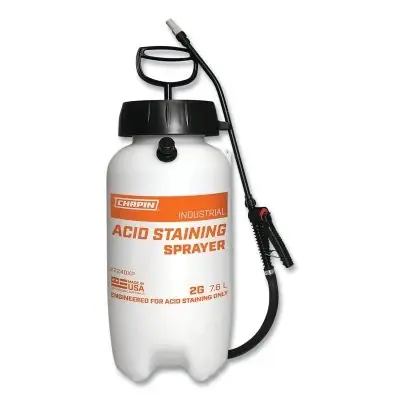 Crafted Chapin 22240XP Industrial XP Acid Staining Sprayer 2 gal 12 in Extension 42 in Hose