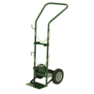 Harper Trucks 830-86 Series 830 Truck 10-1/2 in and 12-1/2 in dia Cylinders 14 in Solid Rubber Wheels Fresh Stock