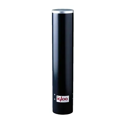 Igloo 9534 Cup Dispenser Uses 6-8 oz Cups Gray Metal Latest