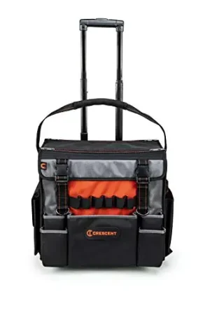 Special Offer Crescent CTBR1850 Tradesman Rolling Tool Bag 18 Inches
