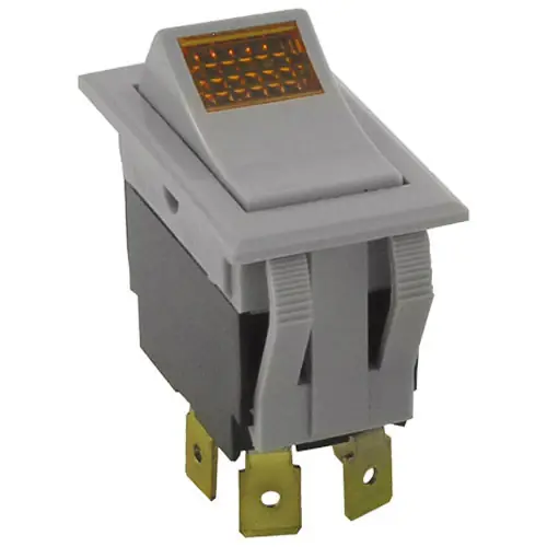 Lighted Rocker Switch 20A/250V 7/8 x 1-1/2 for Star Mfg 55127 Holiday Sale
