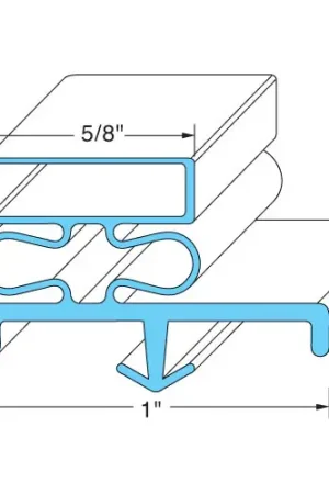 New Arrival Door Gasket 23 x 60.5 for Southern Pride 1003