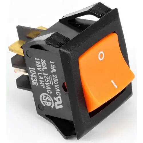 Budget 20A DPST Lighted Switch 160406 for Duke DUK160406