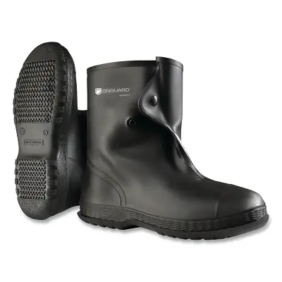 Best Choice Dunlop Protective Footwear 8603000.LG Overshoes PVC Black 17 Inch Large