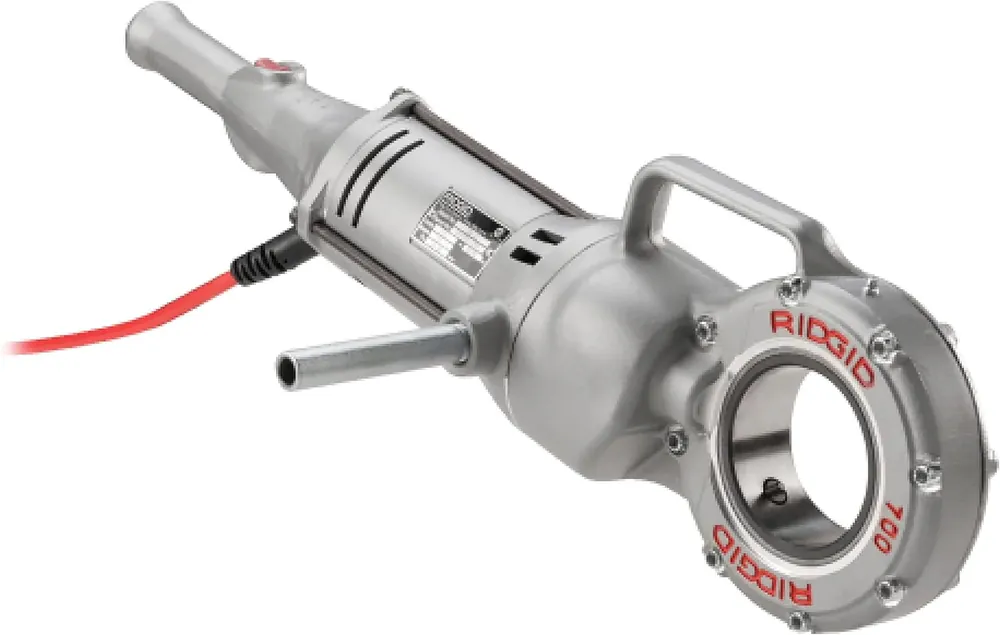 RIDGID 41935 Model 700 Hand-Held 115 Volt Power Drive 1/8 to 2 Inch Pipe Capacity Secure Checkout
