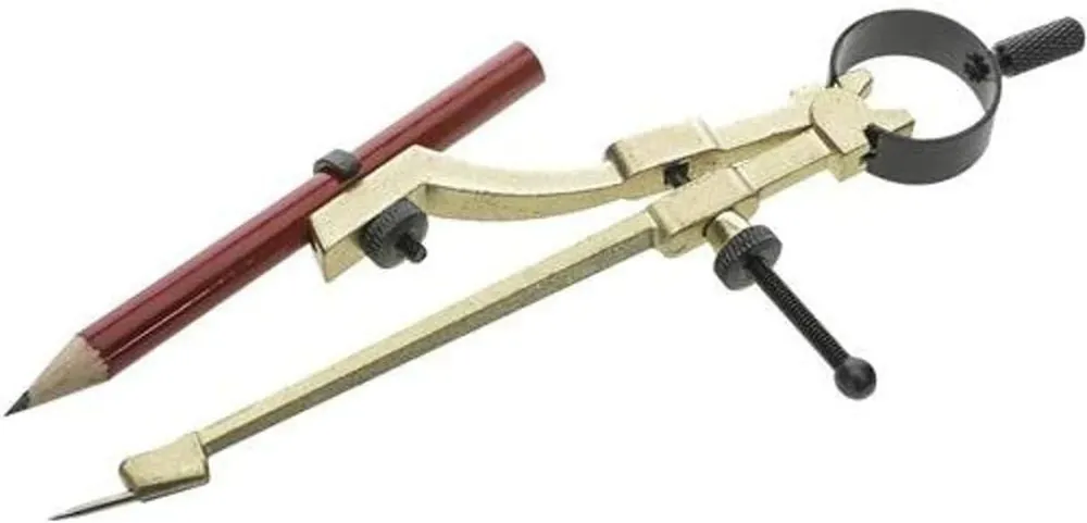 General Tools 842 Precision Pencil Compass Includes Pencil Yellow Direct From Factory