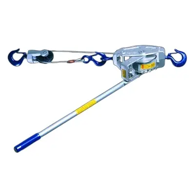Lug-All 3000-10SH Cable Ratchet Hoist-Winch 1-1/2 Ton 10 ft Lifting Height Best Seller