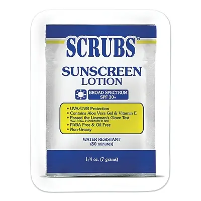 Authentic ITW Pro Brands 92101 Sunscreen Lotion 1/4 oz One-Dose Packet