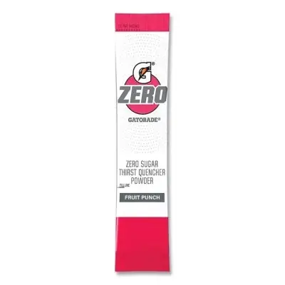 Buy Today Gatorade 4713 G Zero Powder Stick 0.10 oz Volume 16.9 oz Yield Fruit Punch