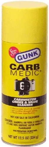 Gunk M4814 Carburetor Parts Cleaner 12.5 oz. Aerosol Authentic