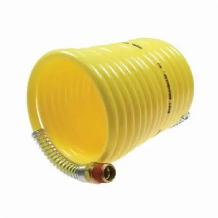 Low Price Coilhose Pneumatics N1250B Nylon Coil 1/2 ID x 50 ft 1/2 MPT Swivel