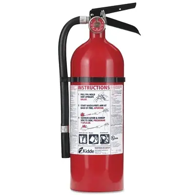 Hot Deal Kidde 21005779 PRO 210 Consumer Fire Extinguisher, 2 Pack with Wall Hangers, Class ABC, 4 lb