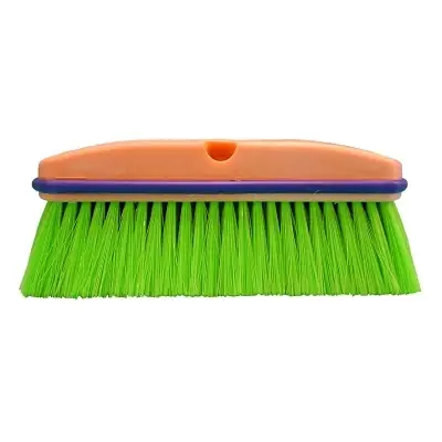 Seasonal Sale Magnolia Brush 3033 Vehicle Wash Brush 10 Inch Foam Plastic Block Green Flagged Nylon