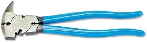 Channellock 85BULK Fence Tool Pliers 10 Tool Length 3/4 Jaw Length Final Sale