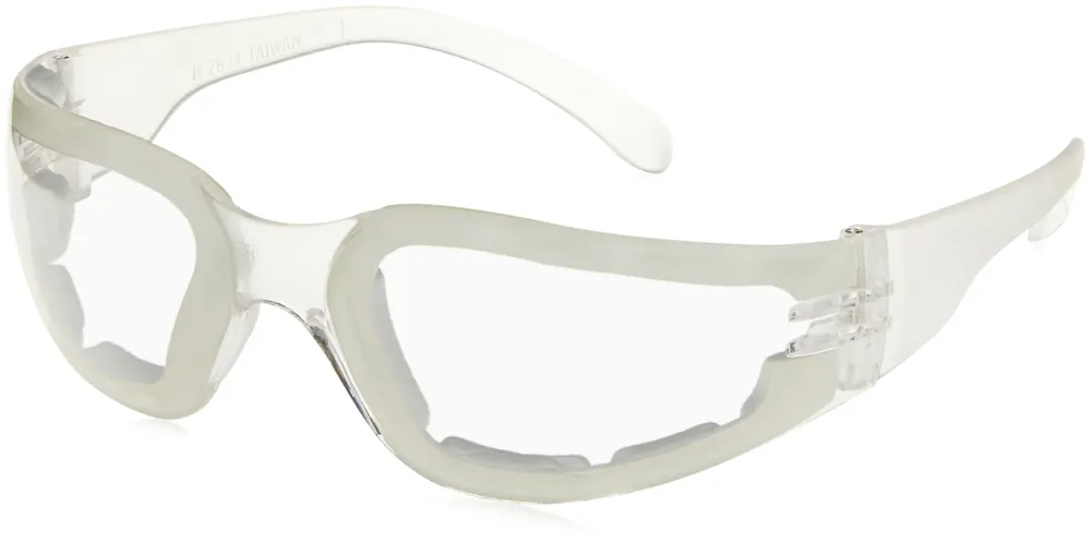 Radians MRSF111ID Safety Glasses Anti-Fog Clear Lens Foam Lined Get Yours