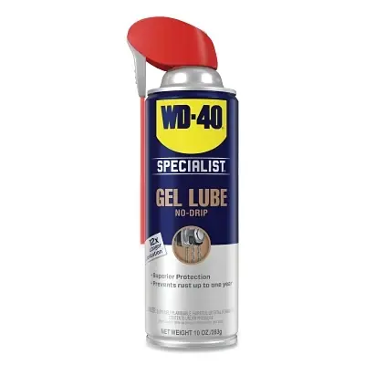 Best Price WD-40 SPECIALIST WD40300103 Specialist Gel Lube No-Drip 10 oz Aerosol Can with Straw