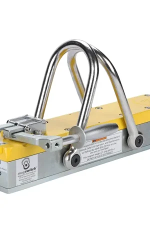 Magswitch 8100482 MLAY1000 Lifting Magnet, Pivoting Head, Heavy-Duty Lifting, Powerful Lift Hook, for Flat Steel and Porous Materials Price Cut