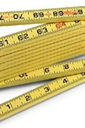 Holiday Sale Ridgid 73370 Fiberglass Folding Rule 6 ft Yellow