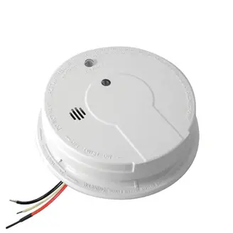 Super Sale Kidde 21006371 120V AC PHOTOELECTRIC SMOKE ALARM 10 FT RANGE 9V BATTERY BACKUP