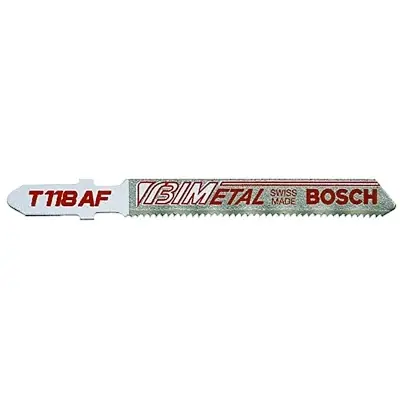 Bosch T118AF Bi-Metal Jigsaw Blades 3 5/8 in 17-24 TPI New Release