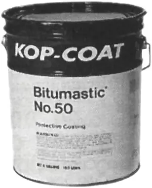 Bitumastic 50-5 No. 50 Protective Coating Compound 5 Gallons Authentic