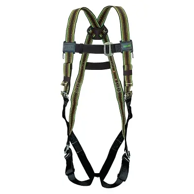 Top Rated Honeywell E650UGN DuraFlex Stretchable Harness Back D-Ring Universal Size Green
