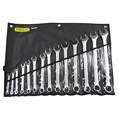 Stanley 85990 14 Piece Combination Wrench Set Power SAE Replacement MPN 85-990 Final Sale