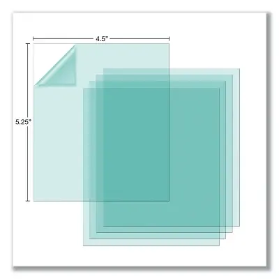Fast Shipping Lincoln Electric LINKP2898-1 Cover Lens 5 inches by 4.5 inches Polycarbonate Pack of 5
