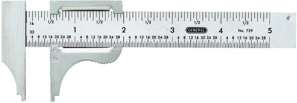 Don't Miss Out General Tools 729 Slide Caliper 0 to 4 Inch Stainless Steel