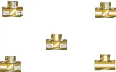 Limited Time Western Enterprises WHF-4-7 Pipe Tee 1/2 Inch Female Threaded Brass