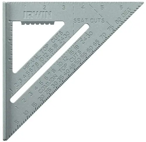 Top Pick Irwin 1794464 Aluminum Rafter Square 7 Inch